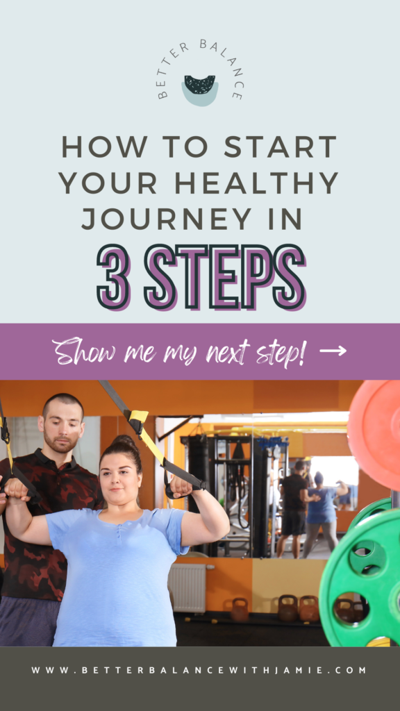 how to start your healthy journey Jamie Clark 