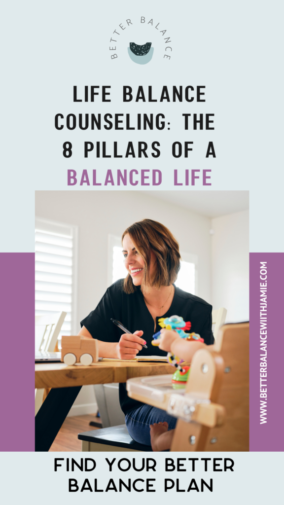 balanced life counseling Better Balance by Jamie Clark